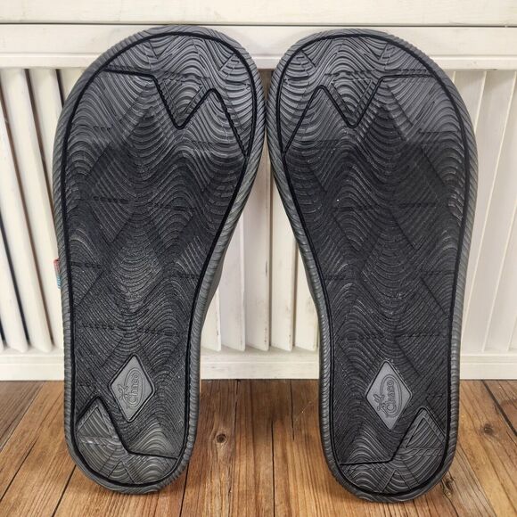 Chaco Chillos Slides Sandals Mens Sz 14 Rising Teal Colorful Beach Fun JCH108717 - Picture 8 of 12